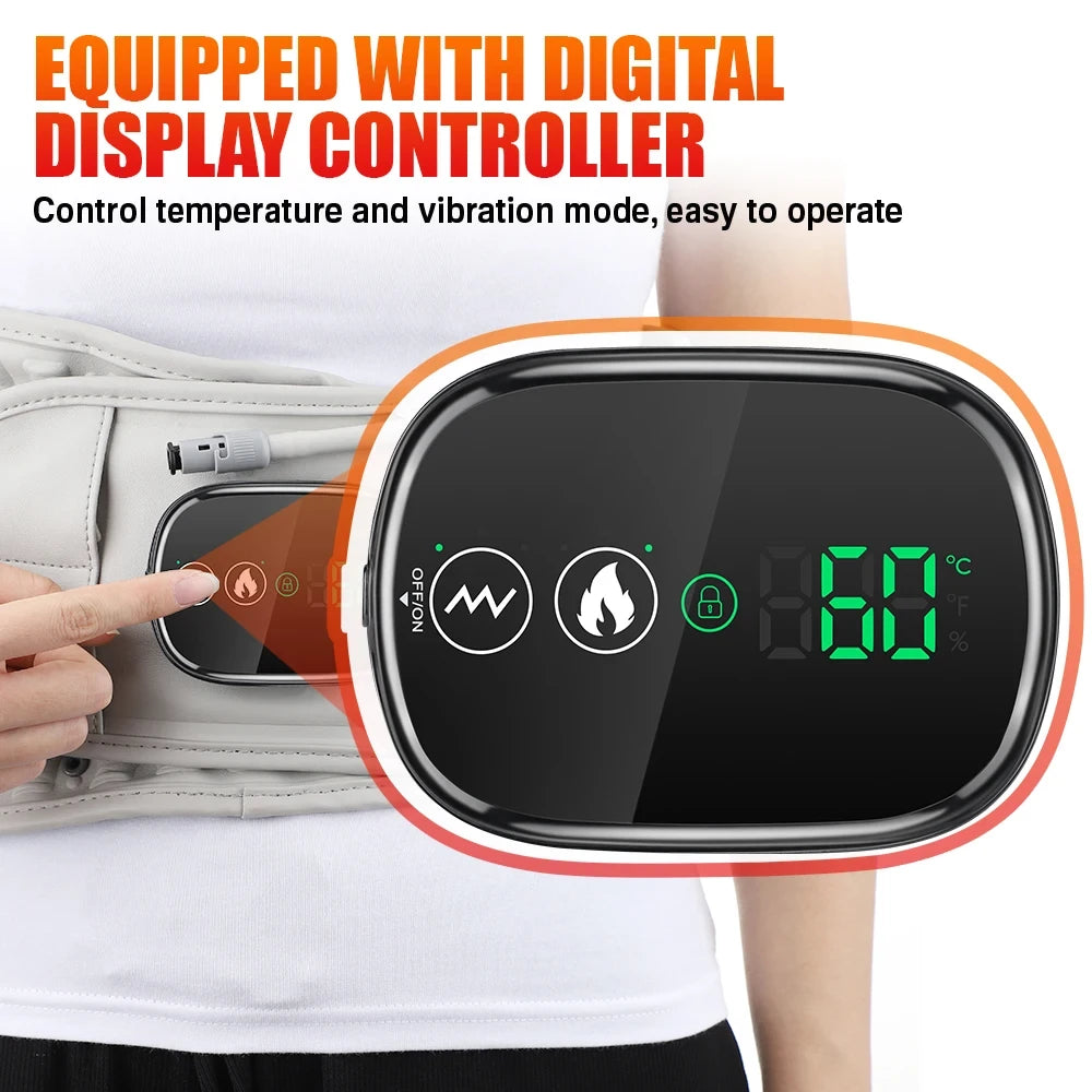 Inflatable Heated Lumbar Support Belt